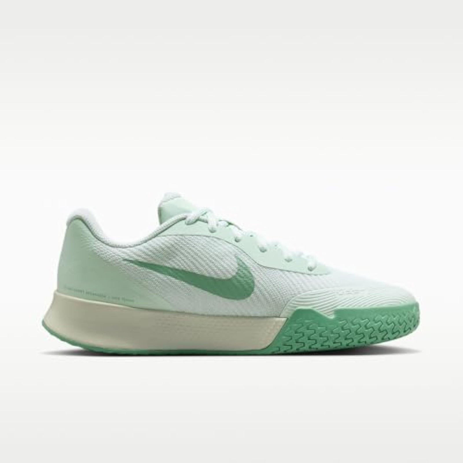 Nike Vapor Lite 3 Women’s Hard Court Tennis Shoes (Barely Green/Sea Glass/Steam)