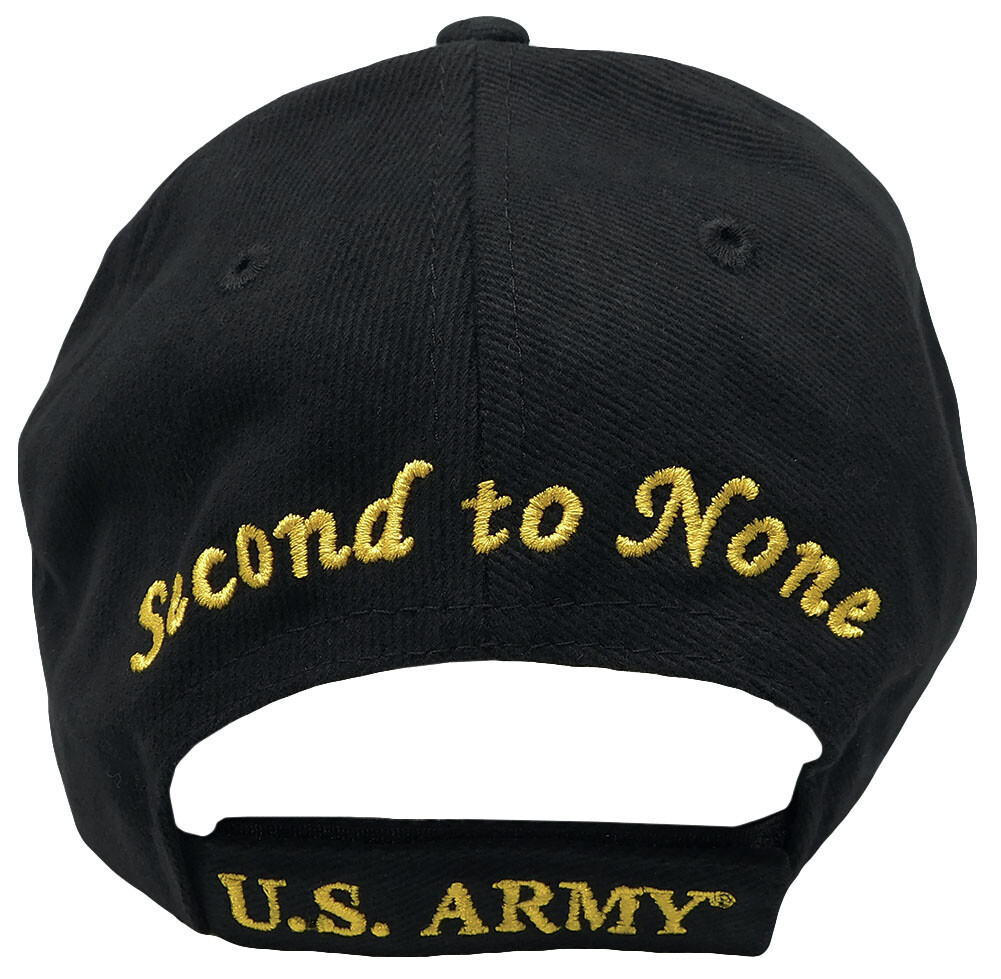 2ND INFANTRY DIVISION US ARMY SECOND TO NONE EMBROIDERED BASEBALL CAP HAT (RUF)