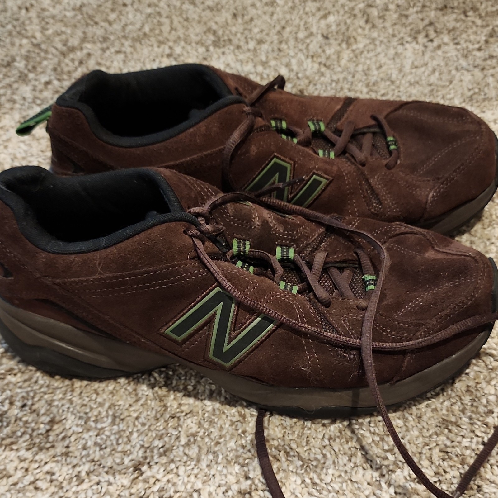 New Balance 608v4 NB 608 Men’s Brown Lace-Up Low Top Sneakers 2E MX608V4O
