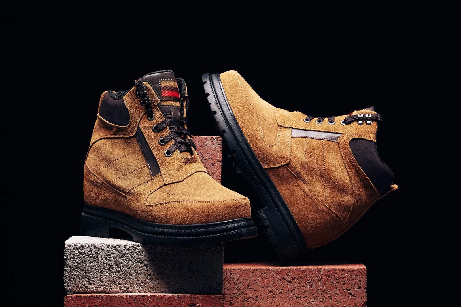 CALDEN K881803 – 5.2 Inches Elevator Height Increase Nubuck Brown Boots Men