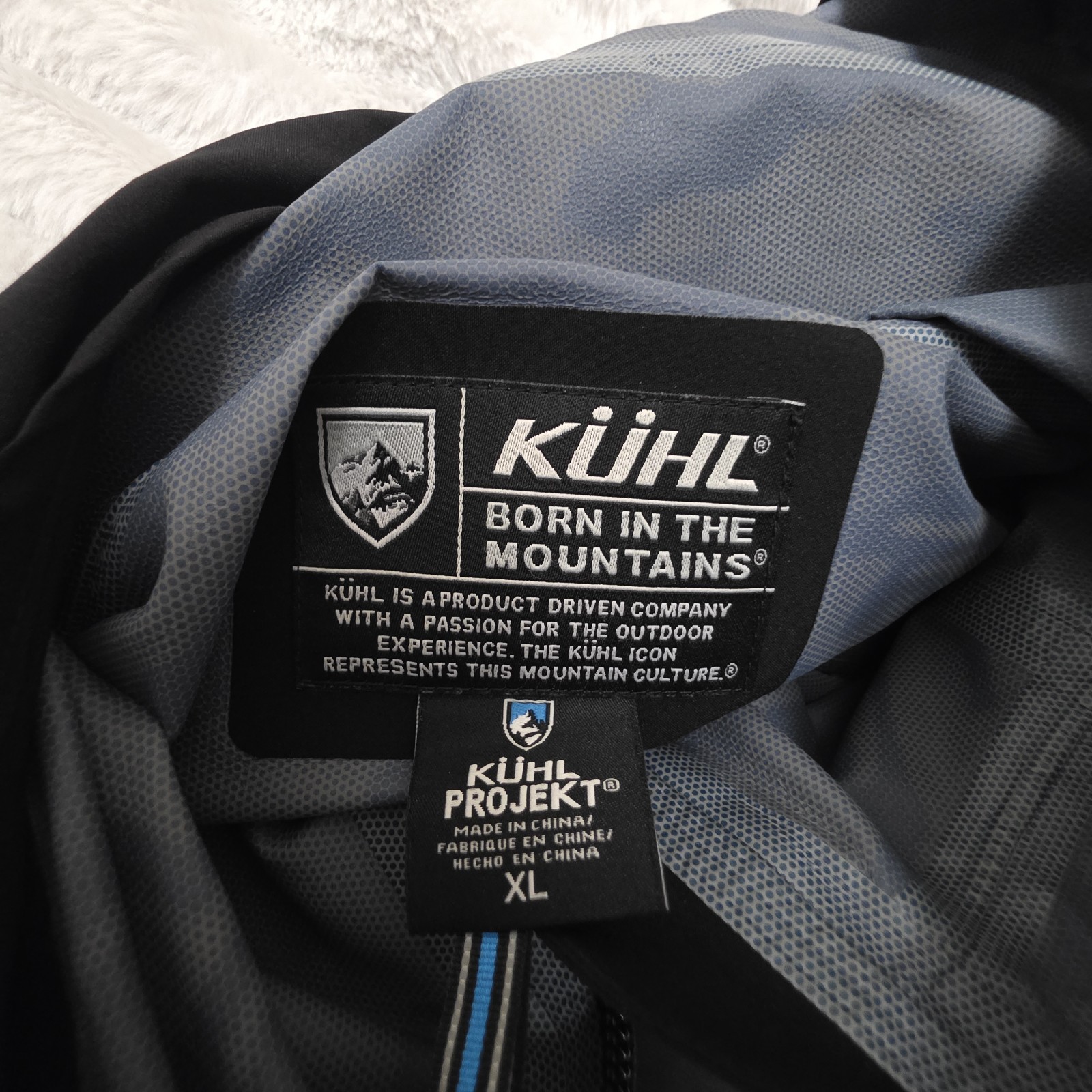 KUHL Projekt Voyagr Jacket Women’s XL Raven Stretch Wind & Water Resistant