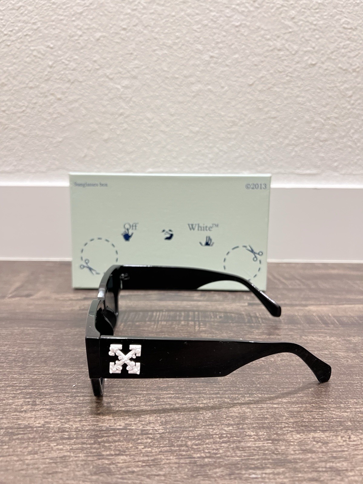 Off-White Virgil Black Limited Edition Unisex Sunglasses (With Box)