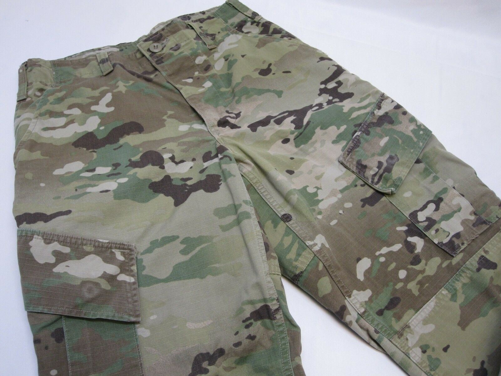 USGI ARMY ISSUE SCORPION ACU OCP COMBAT UNIFORM PANTS 50/50 COTTON/NYLON BOTTOMS