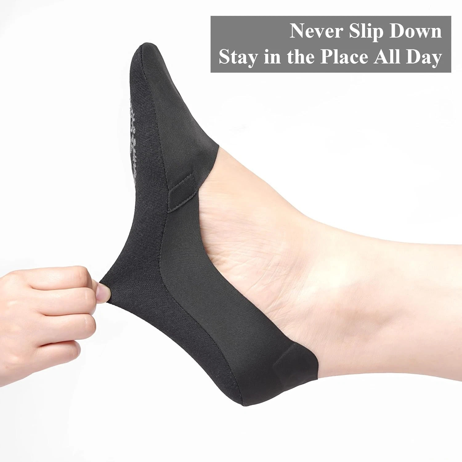 8× Thin No Show Socks Womens Low Cut Liner Non Slip Invisible Socks Summer USA