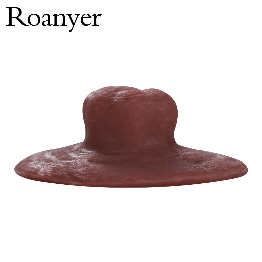 Roanyer 2PCS Silicone Fake Areola Nipple Cover Sticker Realistic Self-adhesive