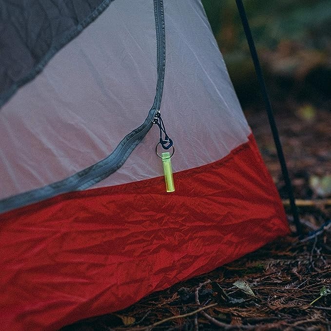 Gear Aid Ni Glo Glow-in-the-Dark Gear Marker Keychain Solar Light Source Camping