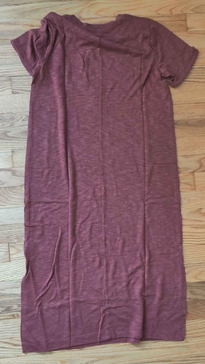 Jessica Simpson Ladies’ Spring Summer Pocket Midi Tee Dress size S to 3xl