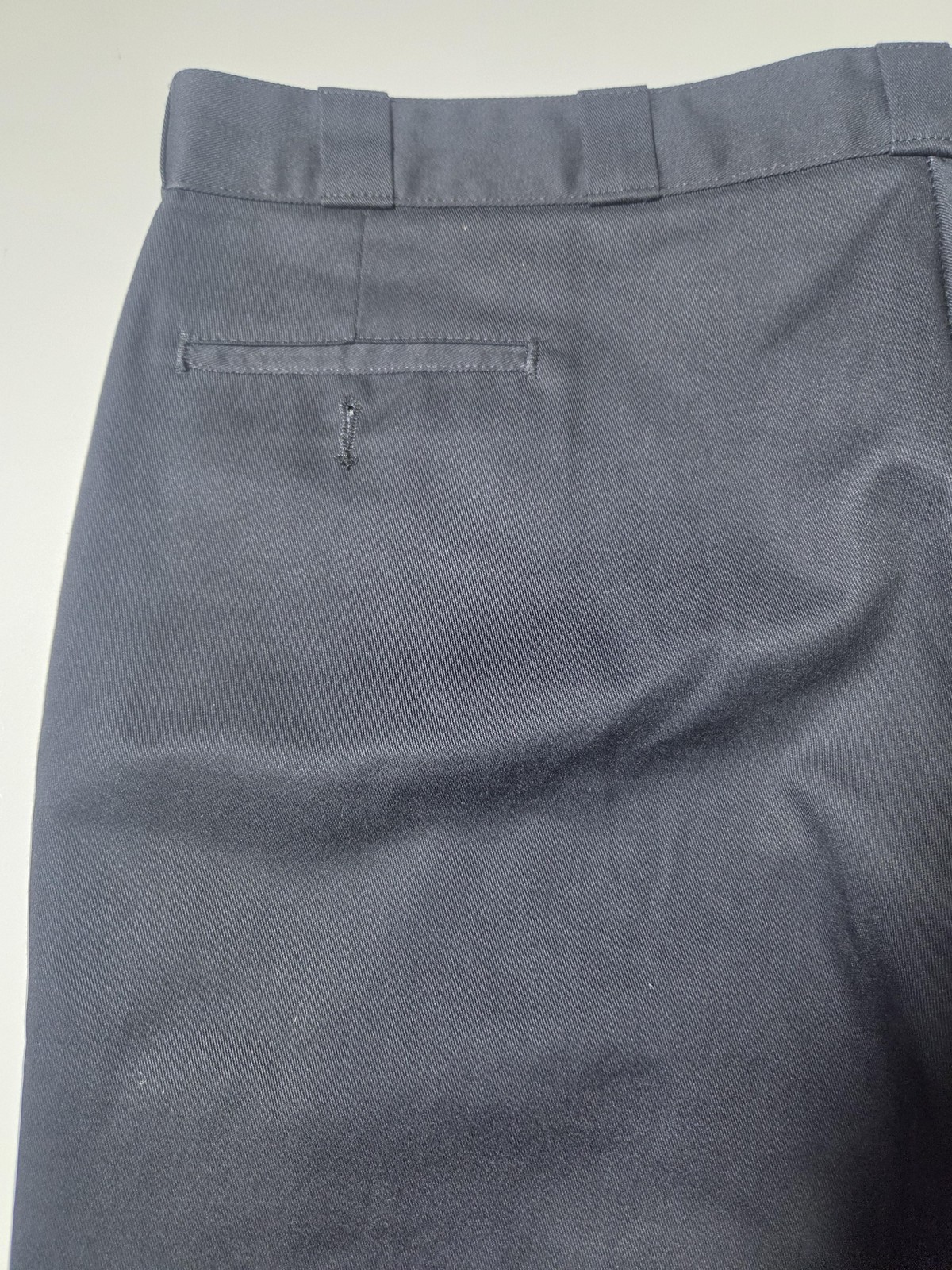 Dickies Pants Mens 50×30 Black Relaxed Fit Workwear Chino Straight Leg