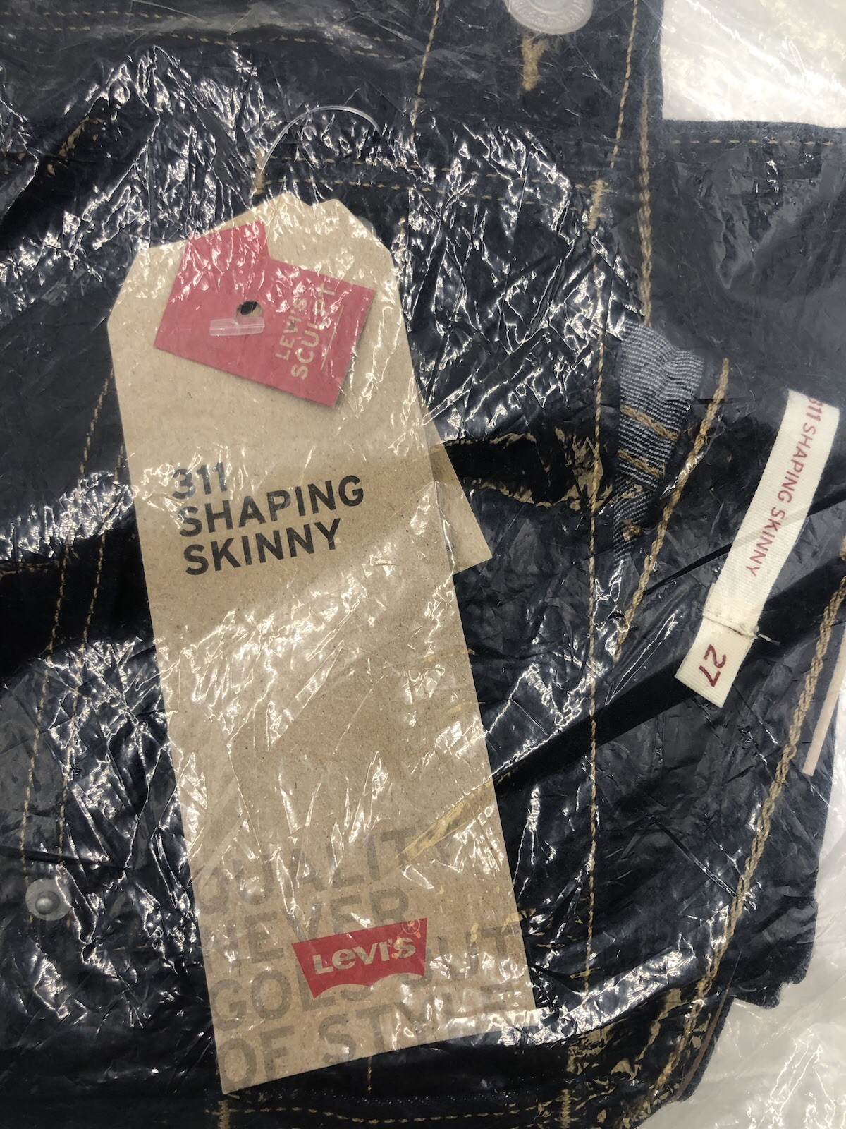 Levi’s® Women’s 311 Shaping Skinny Jean Size W 27 x L 28 (4 Short) New w/ Tags •