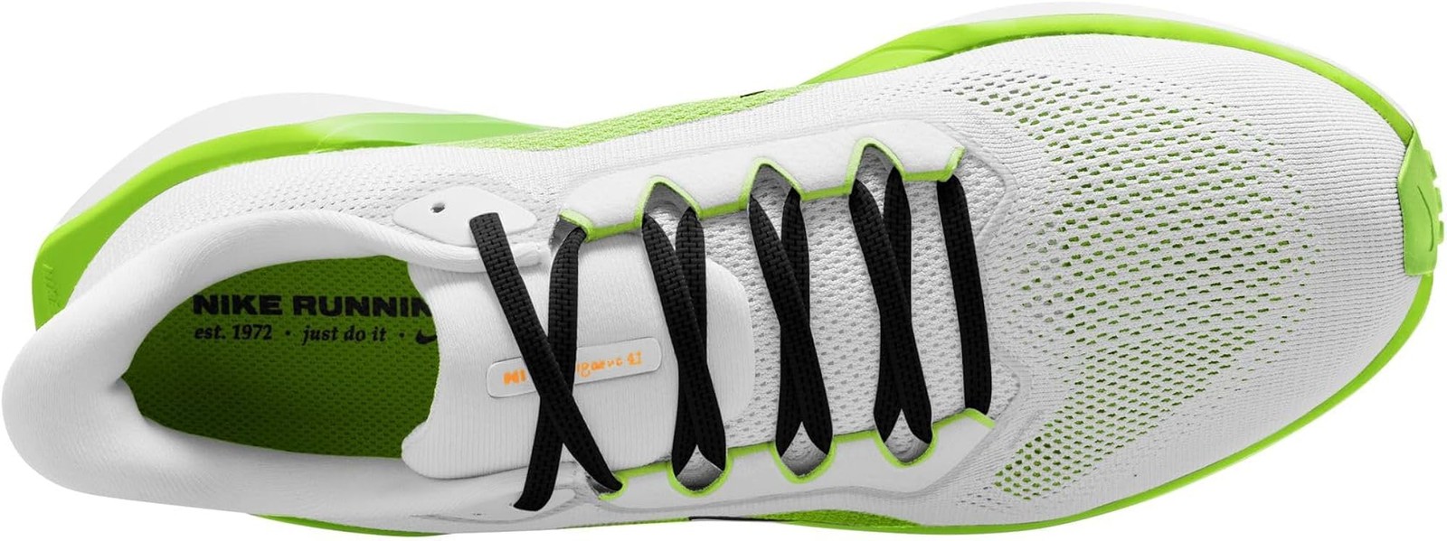 Nike Pegasus 41 Men’s Road Running Shoes (White/Volt Ice/Barely Volt/Black) Size
