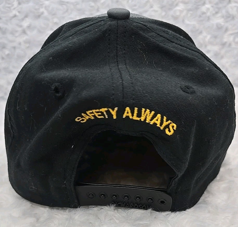 Beaver Excavating HAT Companies Snapback Trucker Cap USA Flag