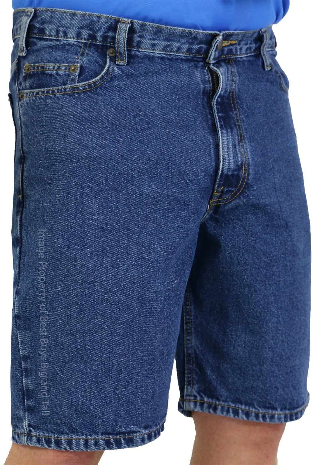 Big & Tall Men’s Sizes 42 – 66 Denim Shorts 5-Pocket by ROCXL
