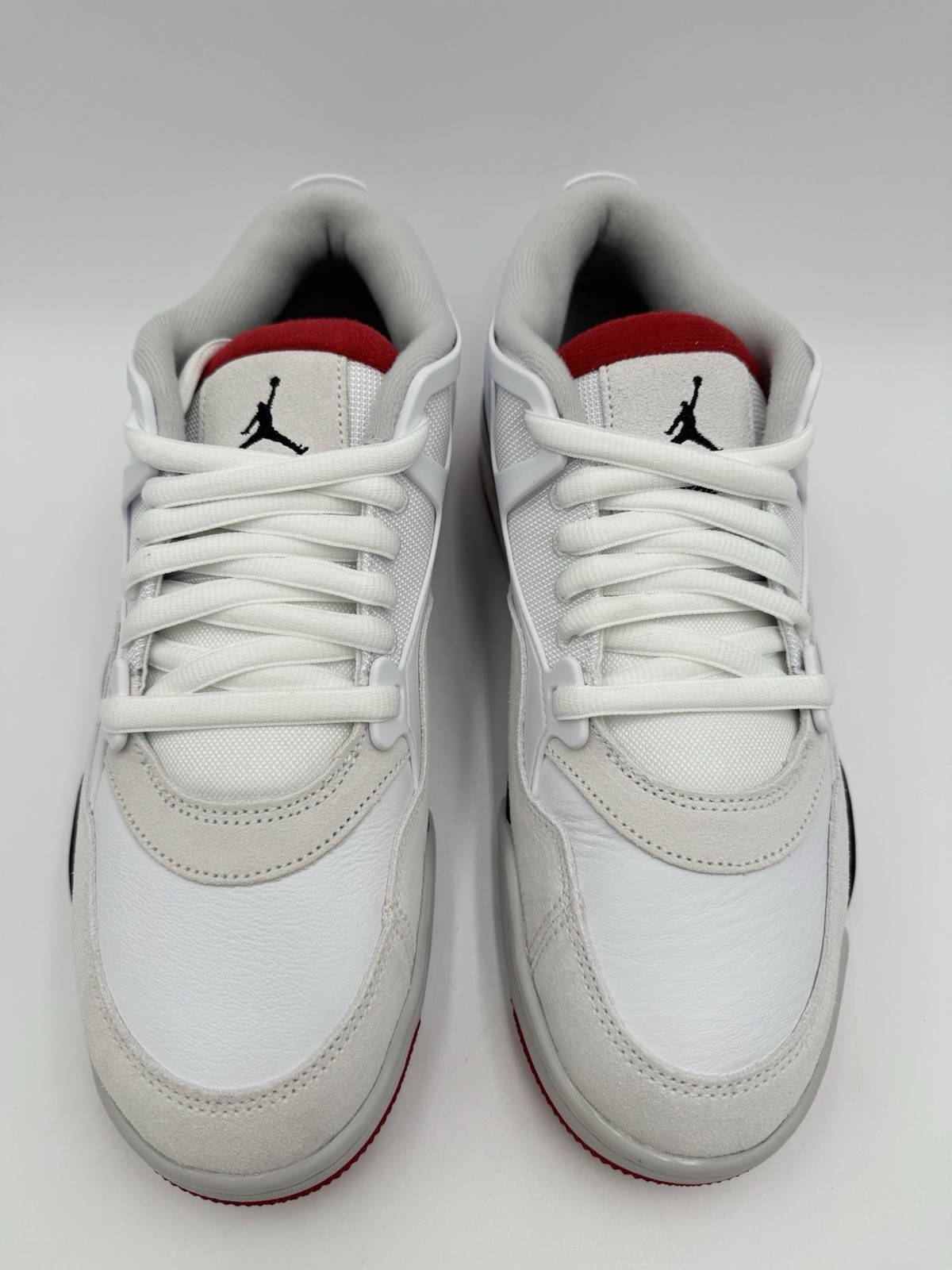 Nike Men’s Air Jordan 4 RM Multiple Size White Fire Red Black |FQ7939-102|
