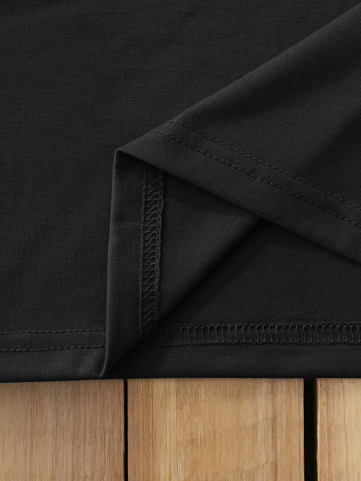 Mountain Sunset Horizon T-Shirt | Pine Forest & Flying Birds Graphic Tee