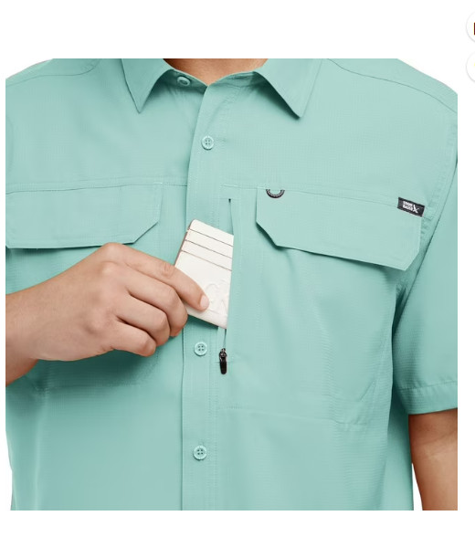 Eddie Bauer Men’s Tech Woven Shirt- Asst Colors, Sizes