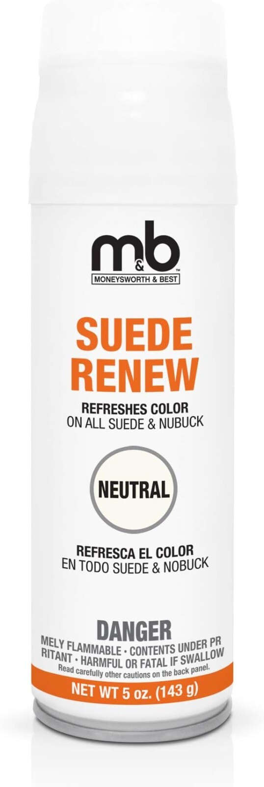 Moneysworth & Best Suede Renew Spray Can w/ FREE GIFT Cleaning Brush M&B