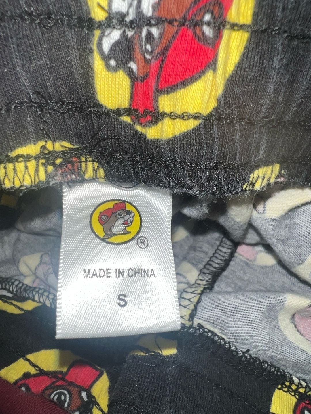 Buc-ee’s Black Logo Pattern Pajama Lounge Pants
