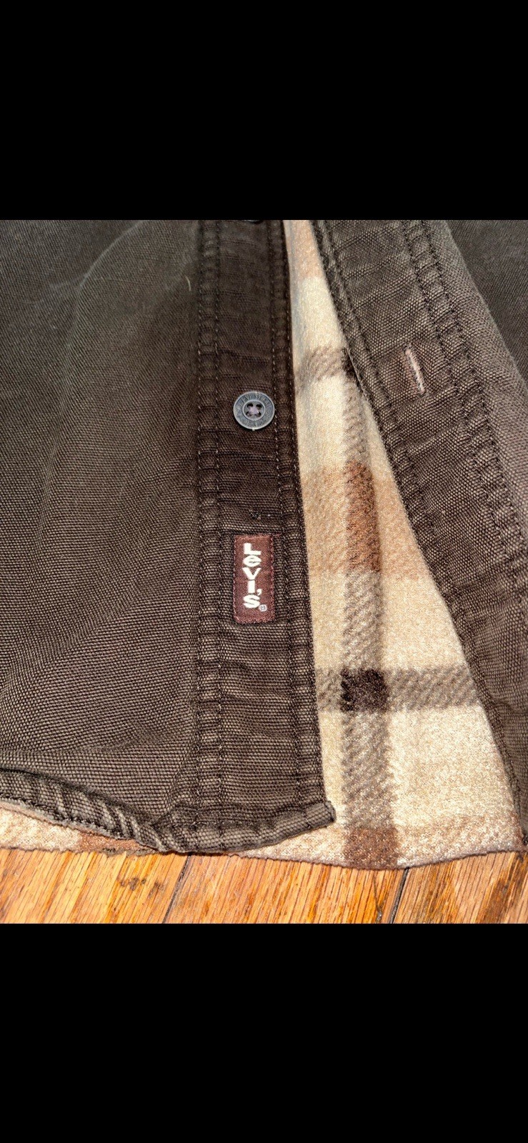 Levi Strauss & Co: Cotton Canvas Outer / Polyester Fiber Fill / Small Stains XL