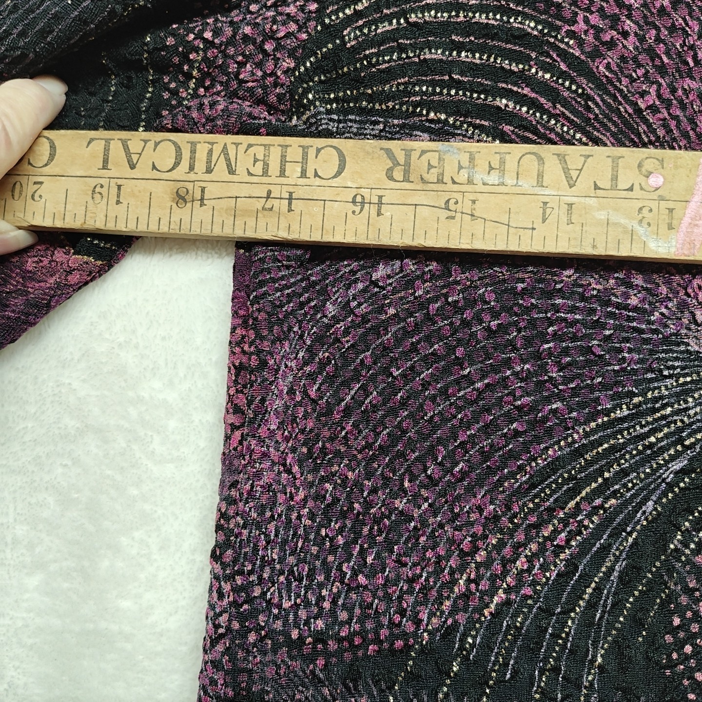 Laura Ashley Petites Size Small Long Sleeve Acetate Polyester Spandex Blend
