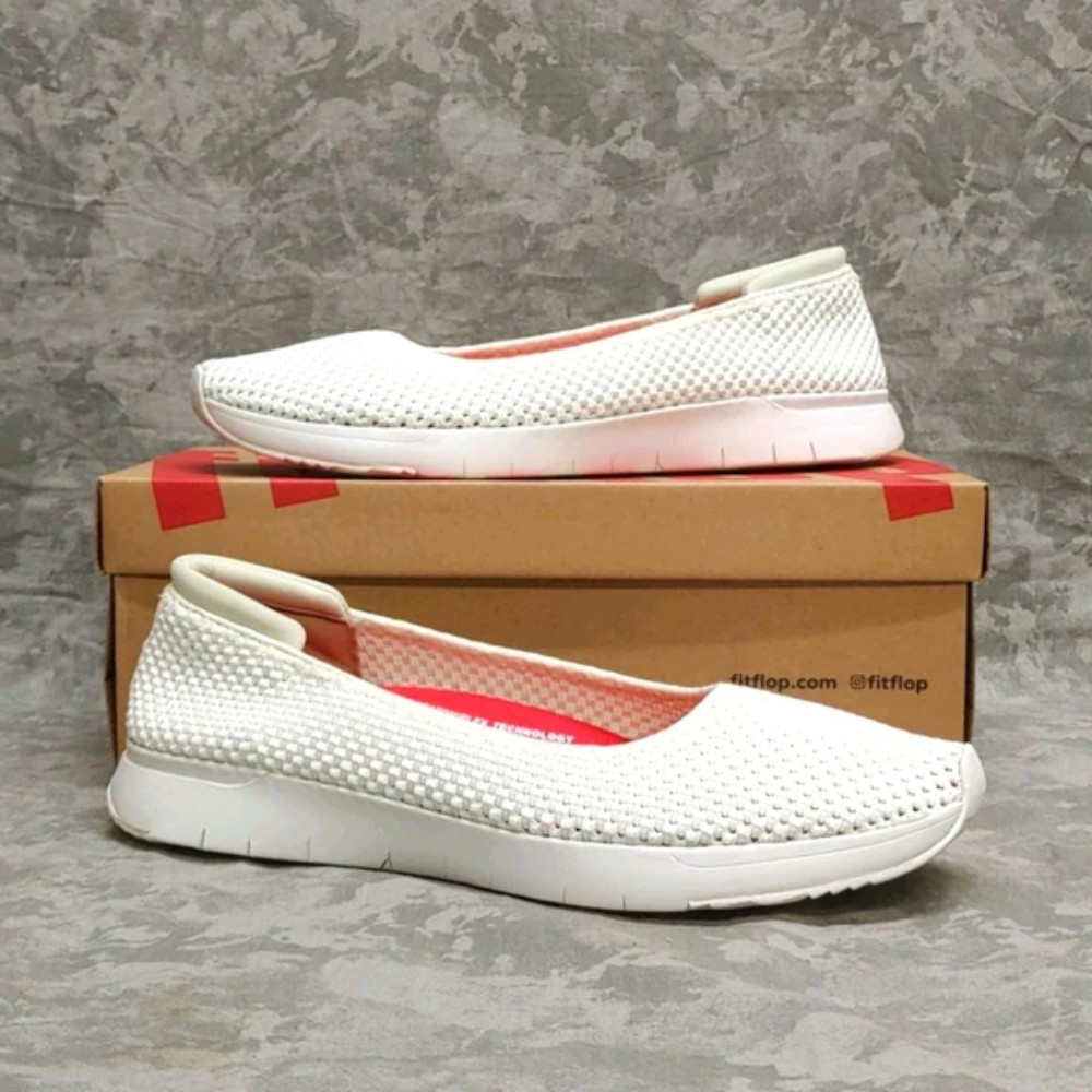 “AS IS” FitFlop Air Mesh slip-on Ballerina 674169-J