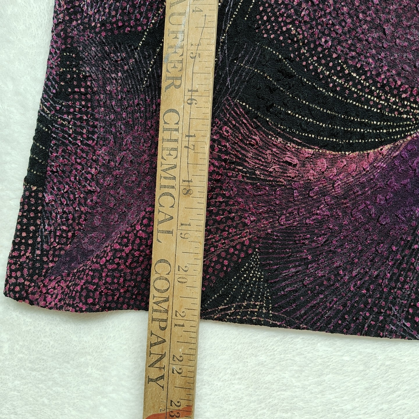 Laura Ashley Petites Size Small Long Sleeve Acetate Polyester Spandex Blend