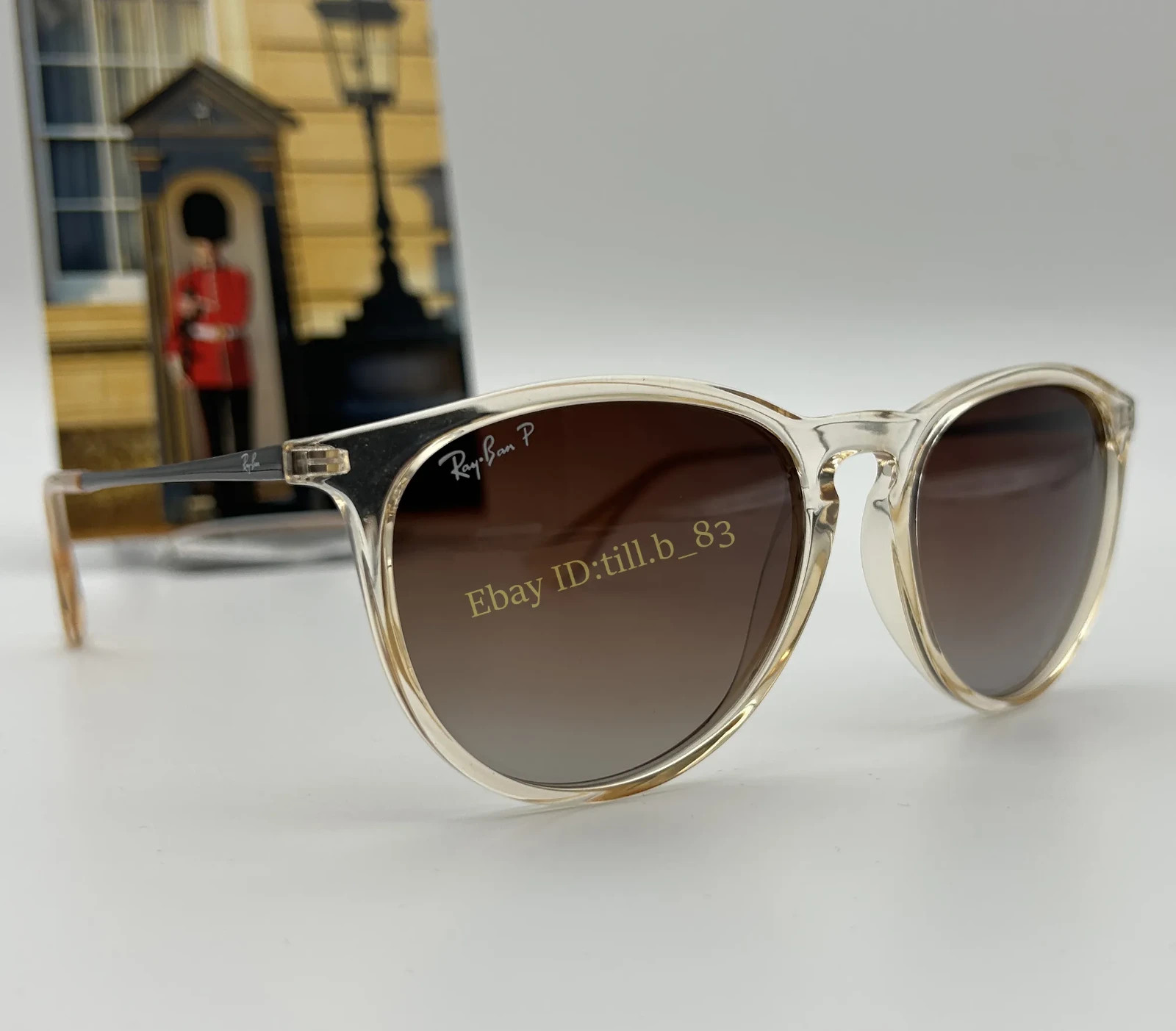 *New* RB4171 Ray-Ban Erika Polarized Sunglasses Brown Gradient UV Protection54mm