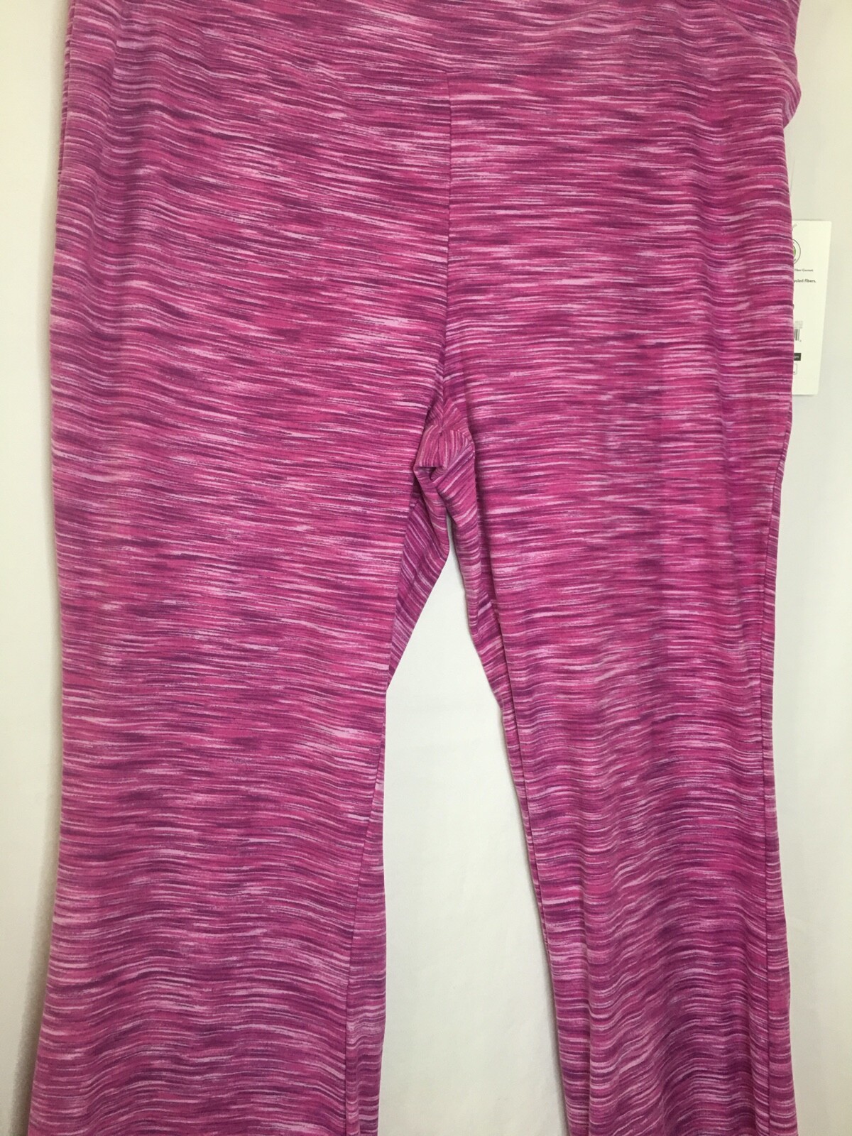 New No Boundaries Pink Purple Knit Flare Pants Juniors Women Many Sizes