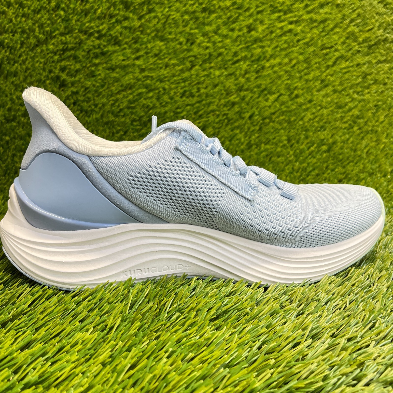 Kuru Atom 2 Womens Size 6.5 Blue White Athletic Running Walking Shoes Sneakers