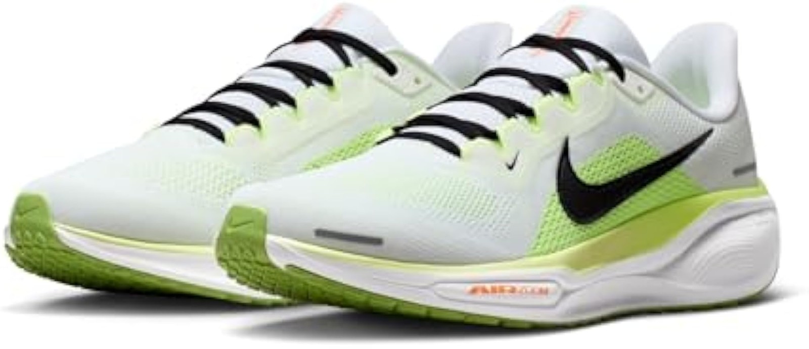 Nike Pegasus 41 Men’s Road Running Shoes (White/Volt Ice/Barely Volt/Black) Size