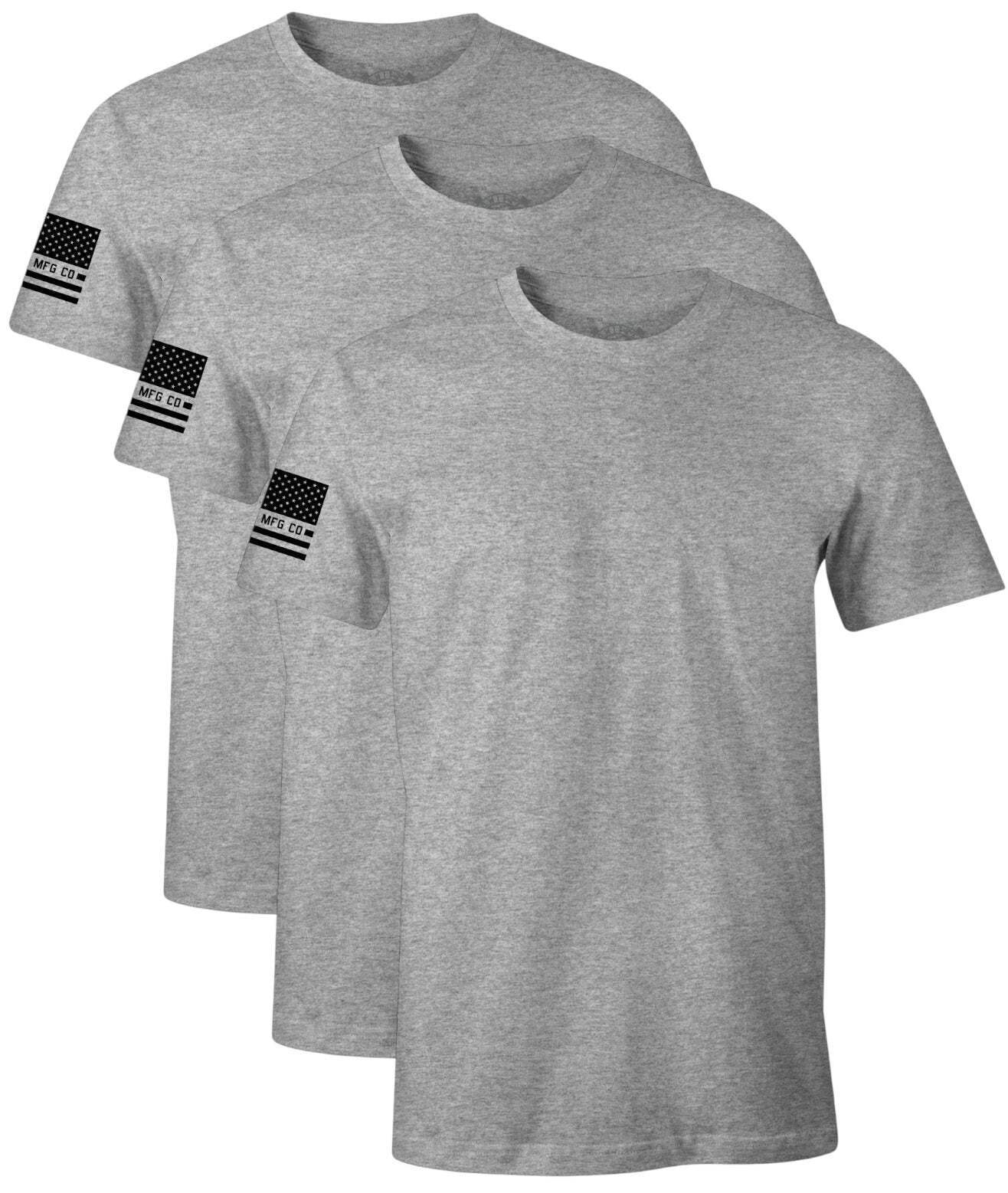 Howitzer Men’s T-shirt Standard Basic Packs Heather Grey Military Grunt