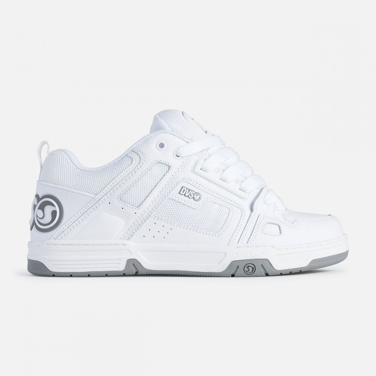 DVS Men’s Comanche Skate Shoe White/Grey – DV01310102, White/Grey