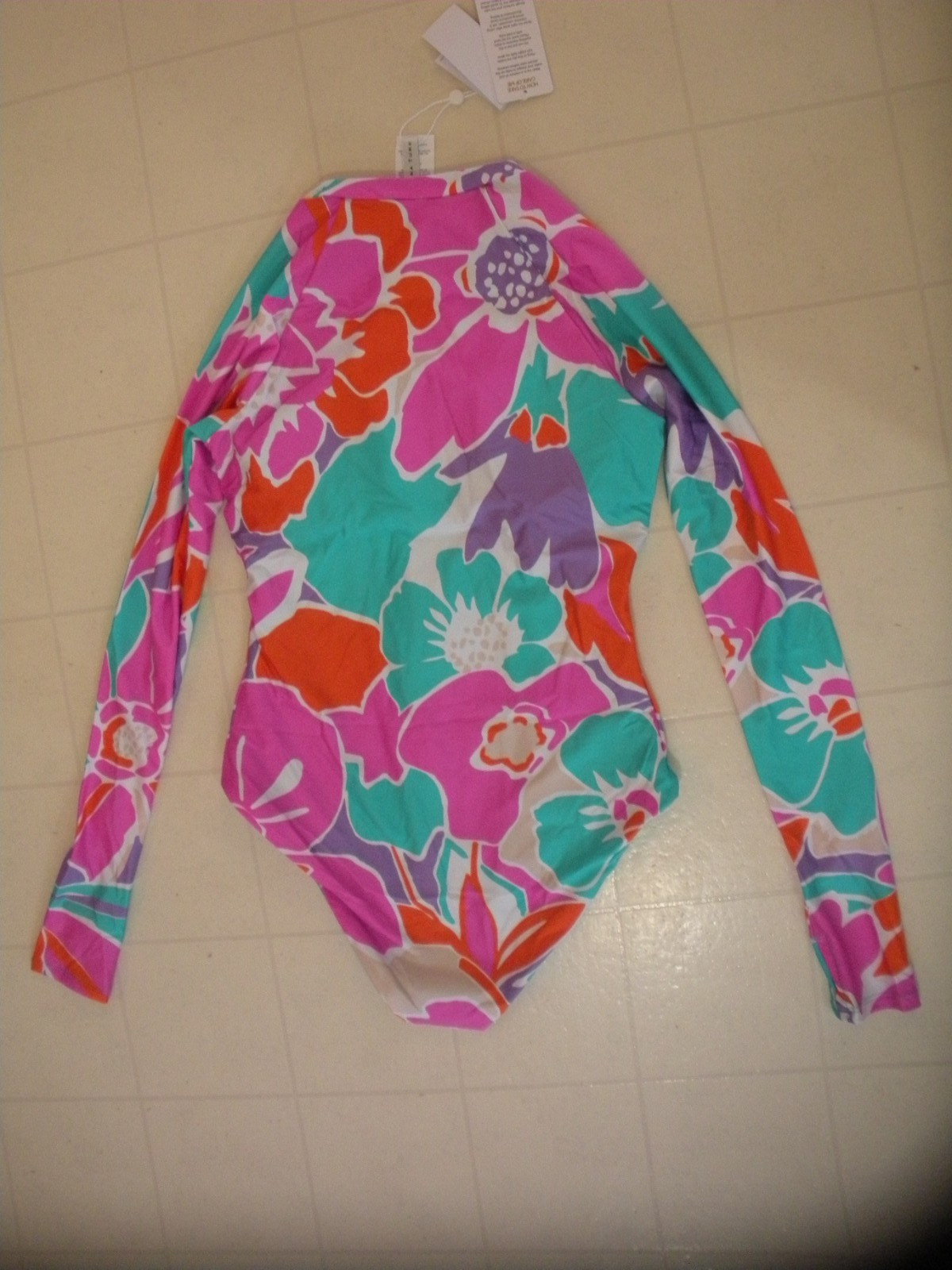TRINA TURK Multicolor Amalfi 1 Pc Paddle Swimsuit Sz Medium NWT