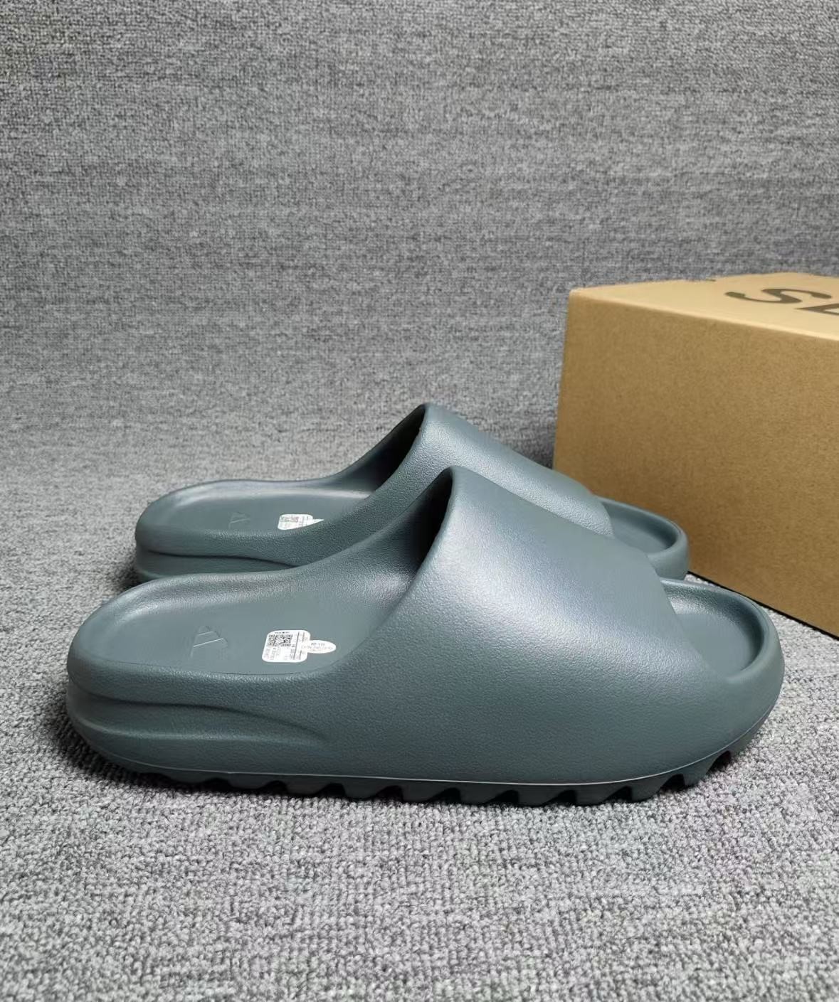 adidas Yeezy Slide Slate Marine Gray ID2349 New Size 7~12