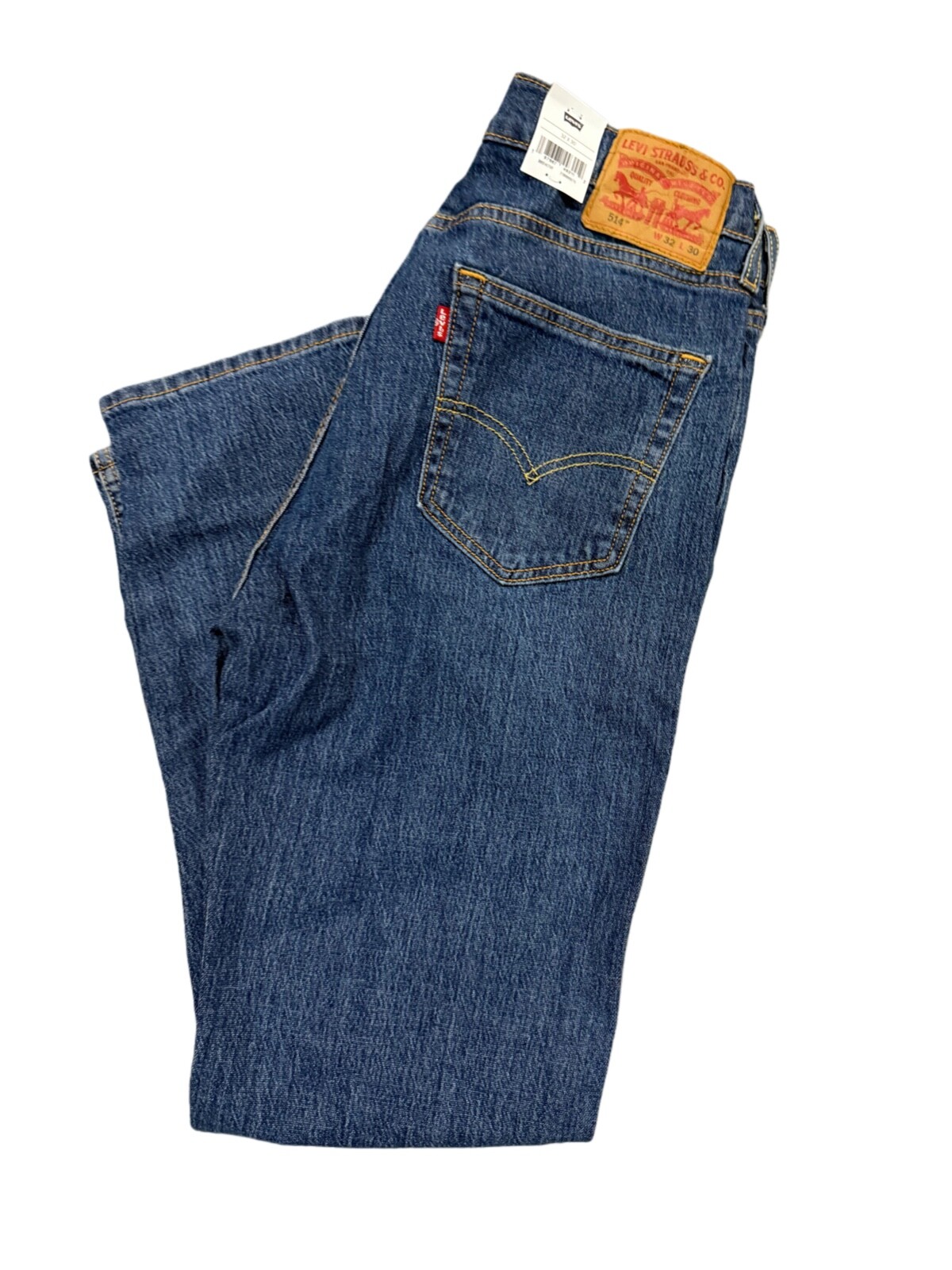 Levis 514 Straight Fit Jeans Stretch Jeans Color Dark Blue 005141769