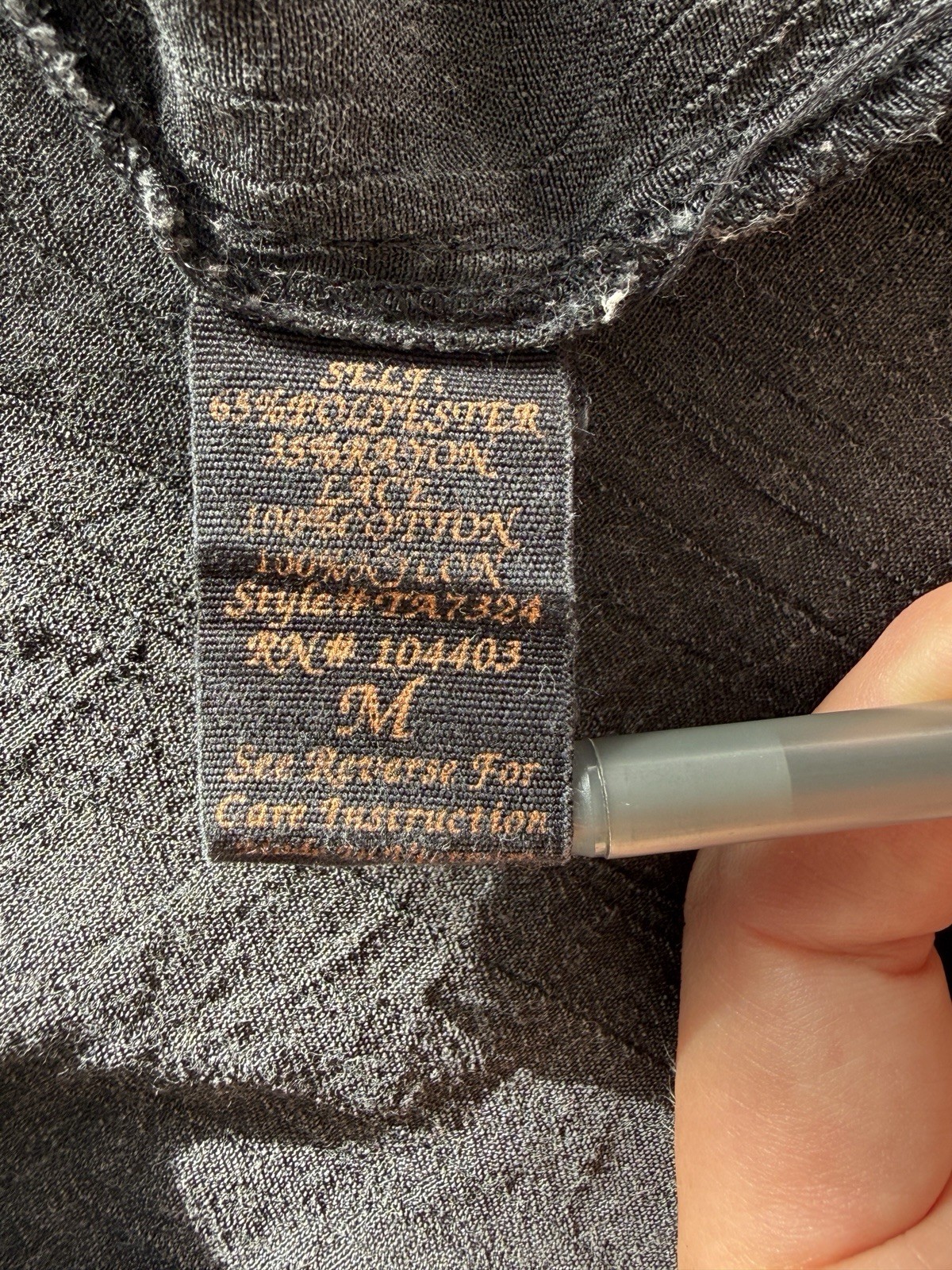 *Shirt unknown Brand* Black Lace Sheer Button Sleeveless Blouse Top Size M