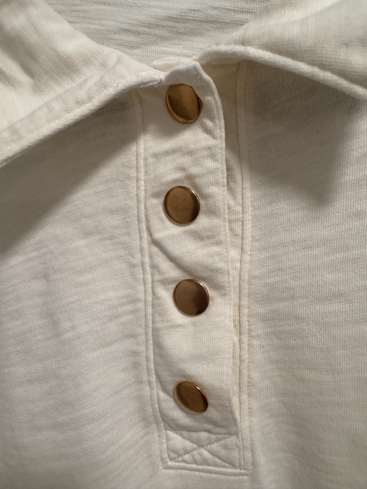 Nation LTD Banks Relaxed Snap T-Shirt XS