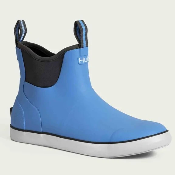 HUK Women’s Rogue Wave WP Ankle Deck Fishing Boot Porcelain Blue Sz 9, 10, 11