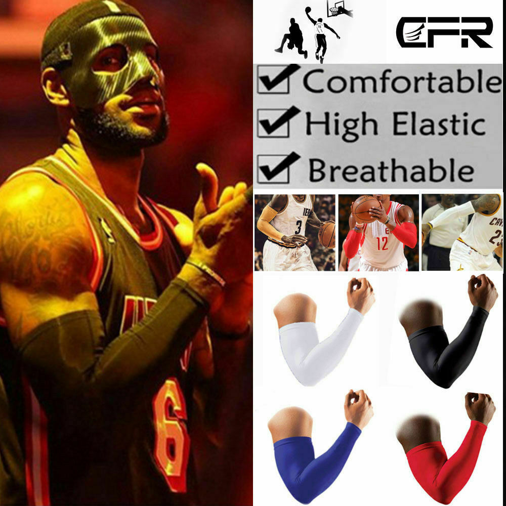 1/3Pack Cooling Arm Sleeves Cover UV Sun Protection Sports Outdoor for Men Women