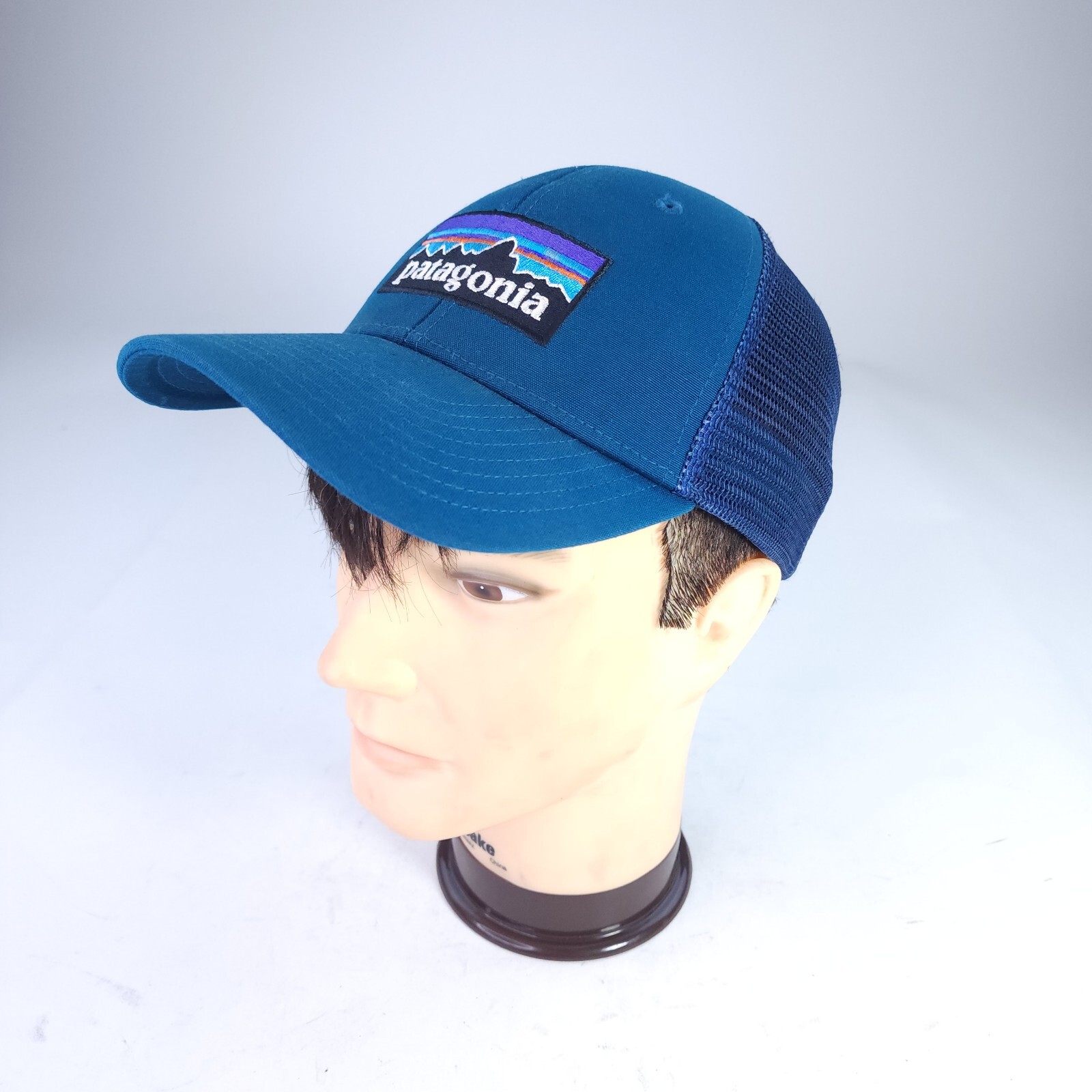 PATAGONIA P-6 logo Lopro Trucker Hat blue Snapback Mesh Cap hat outdoor