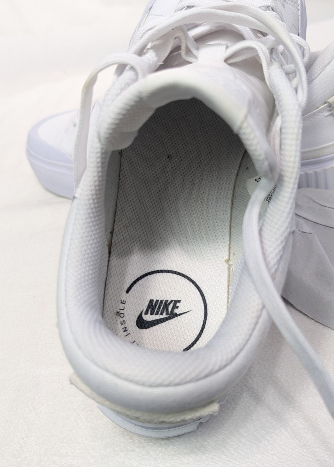 Nike Womens Court Legacy Lift Triple White Triple White NEW DM7590-101 size 9