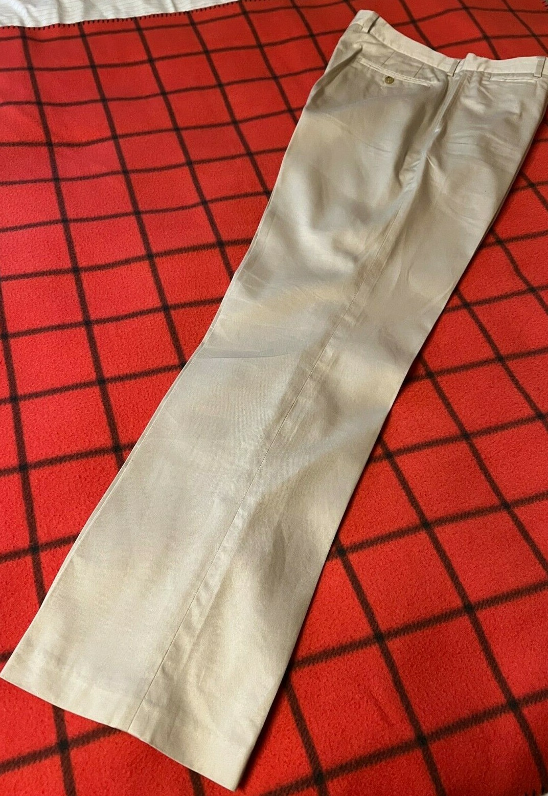 JOSEPH ABBOUD MEN’S 36/37 X 34.5 QUALITY KHAKIS/CHINOS CASUAL PANTS #G200
