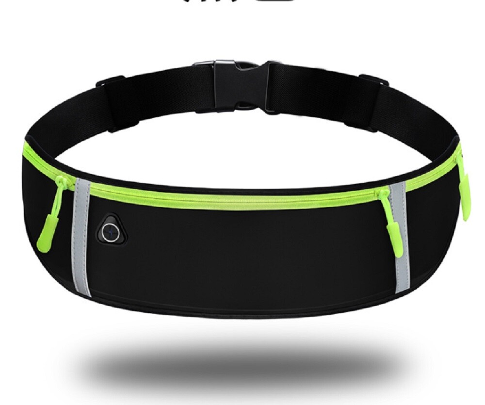 Adjustable Running Belt Waist Pack – Water-Resistant Sports Fanny Pack, Unisex