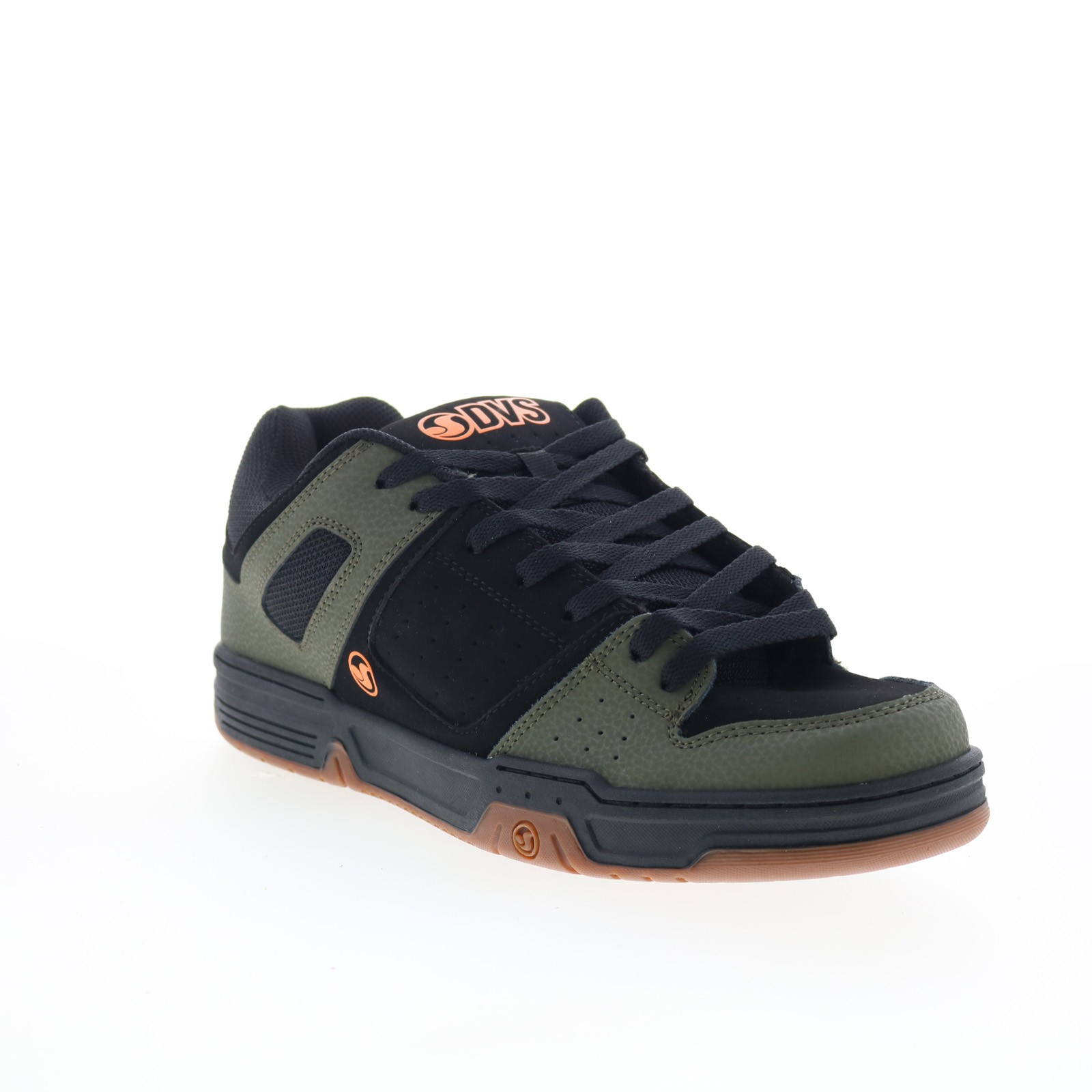 DVS Remix DV00370004 Mens Black Nubuck Skate Inspired Sneakers Shoes