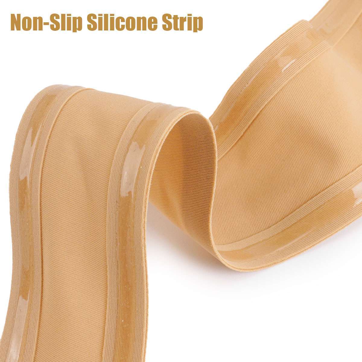 Women Basic Stretch Seamless Strapless Bandeau Tube Top Bra Padded Underwear