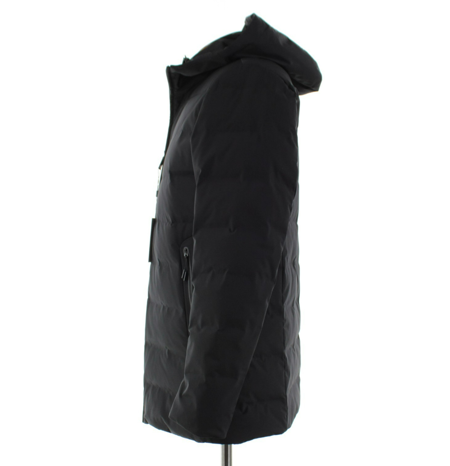 Cardinal of Canada NWT Nylon Blend Hooded Jacket Size Large US In Black