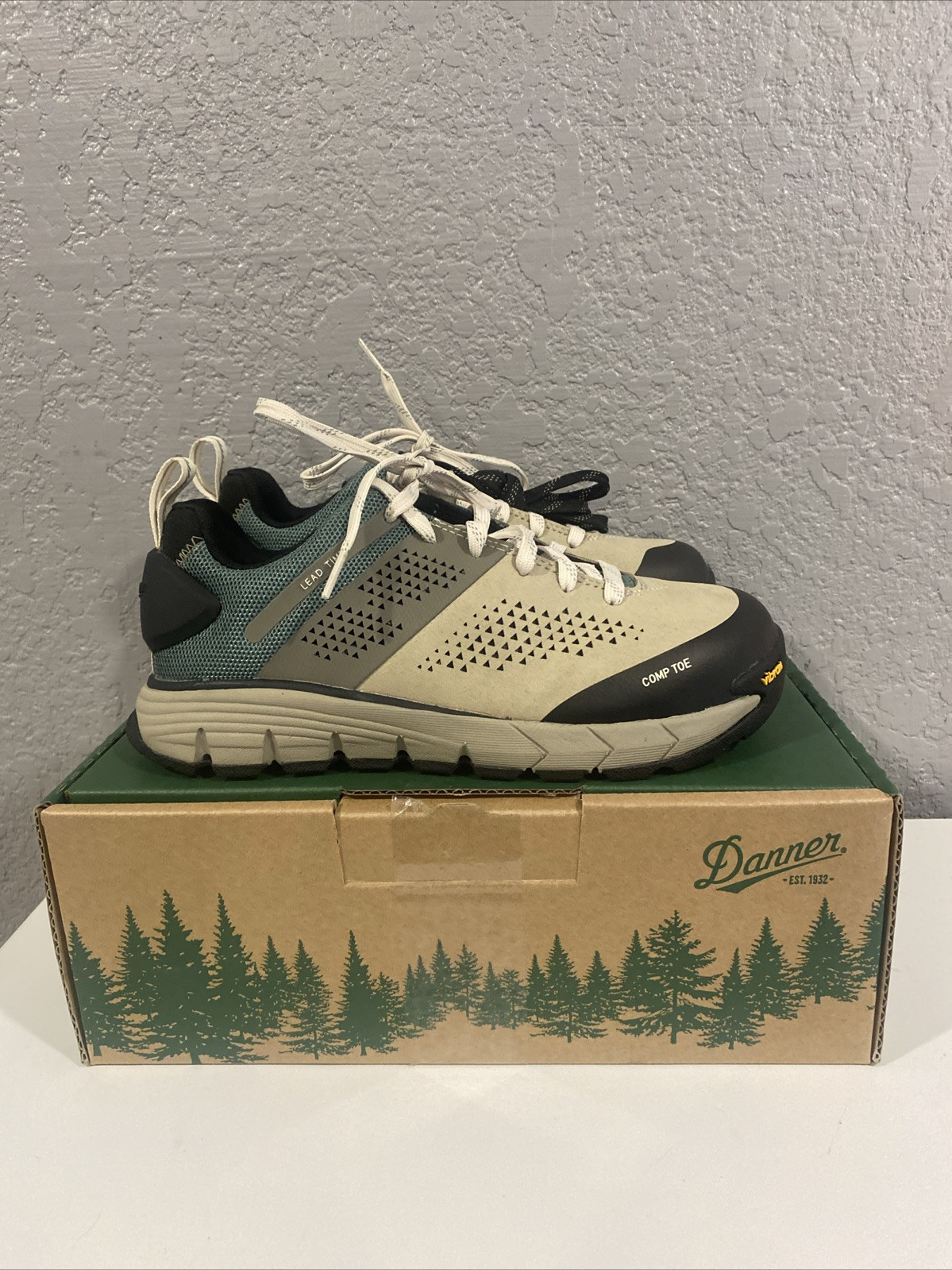 DANNER RUN TIME 3” WORK SHOE Breathable Air Mesh Women’s Size 7