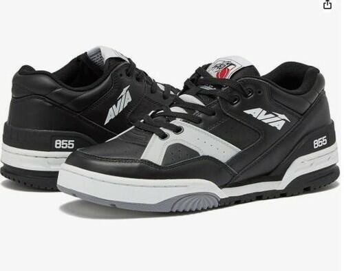 AVIA 855 Men’s Athletic Sneakers, Black/White