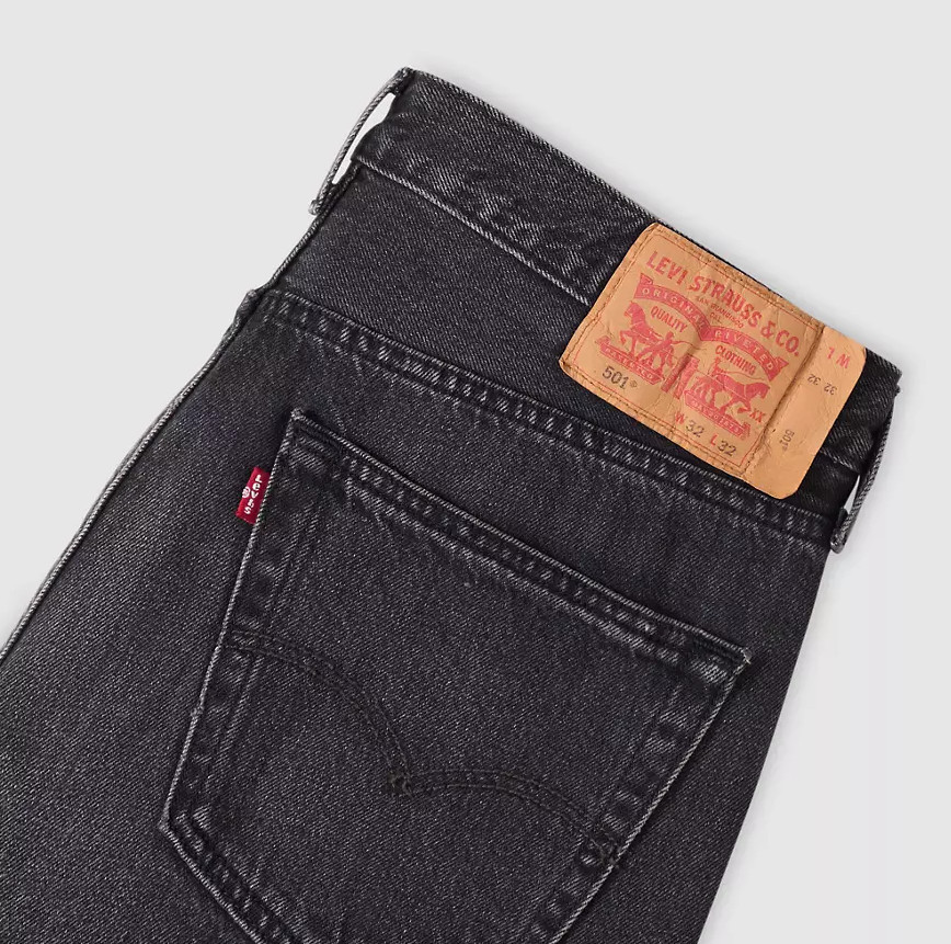 LEVI’S 501® Original Men’s Jeans, Filbert Nights – Black