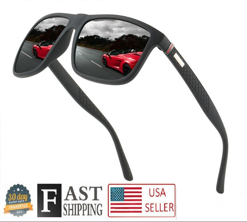 Polarized Sunglasses for Men Women, Classic Sport Sun Glasses for Driving etc..