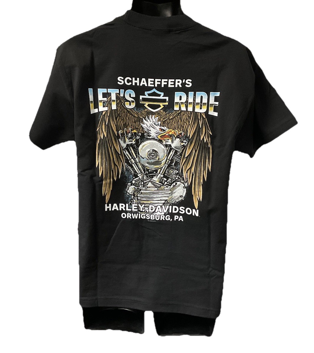 Harley Davidson Men’s Loyal Short Sleeve T-Shirt Black 3002935